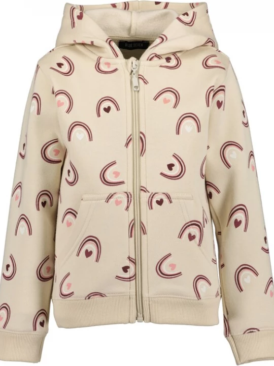 Obrázek produktu BLUE SEVEN Mikina šedobéžová / cyclam / starorůžová / offwhite