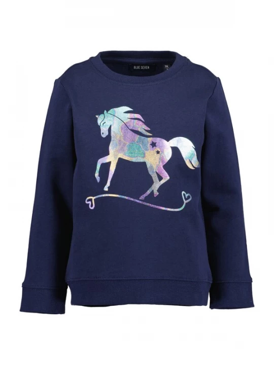 Obrázek produktu BLUE SEVEN Mikina ultramarínová modř / světlemodrá / žlutá / fialová