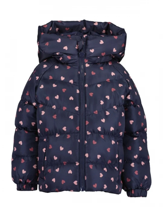 Obrázek produktu BLUE SEVEN Zimní bunda noční modrá / magenta / starorůžová