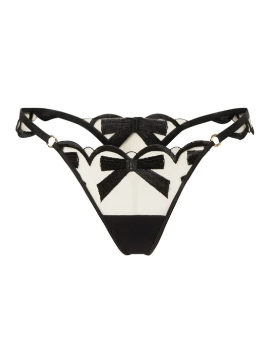 Obrázek produktu Bluebella Tanga 'Belle' černá / offwhite
