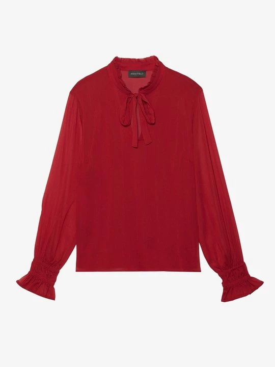 Obrázek produktu Blůza Anna Field By Zalando tmavě červená