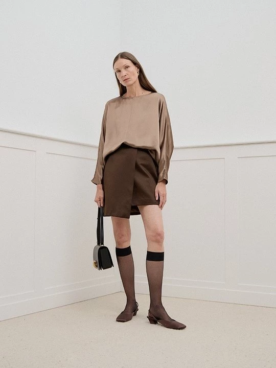 Obrázek produktu Blůza By Malene Birger hnědá