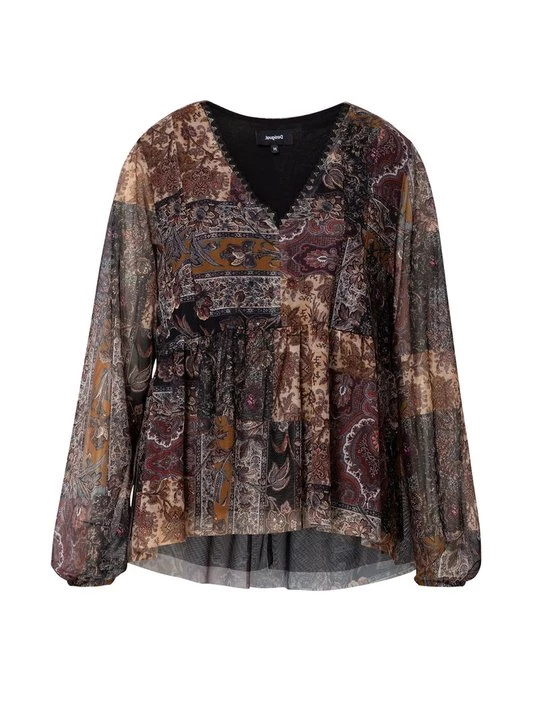 Obrázek produktu Blůza Desigual hnědá