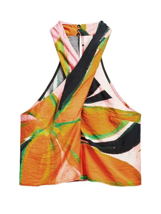 Obrázek produktu Blůza Desigual oranžová