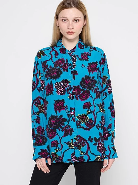 Obrázek produktu Blůza Diane Von Furstenberg světle modrá
