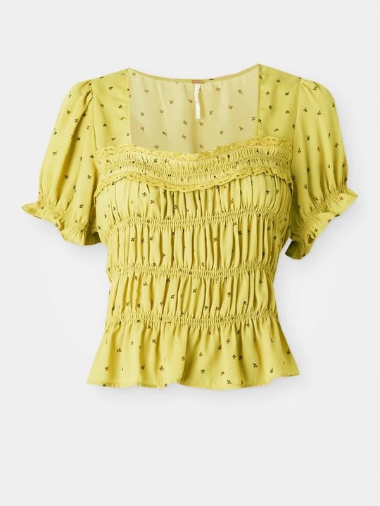 Obrázek produktu Blůza Free People hořčicově žlutá