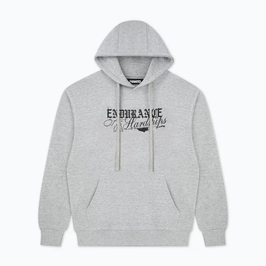 Obrázek produktu Bluza męska MANTO Resolve Hoody melange šedá