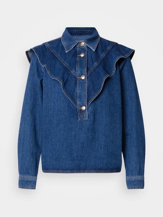 Obrázek produktu Blůza MOS MOSH tmavomodrý denim