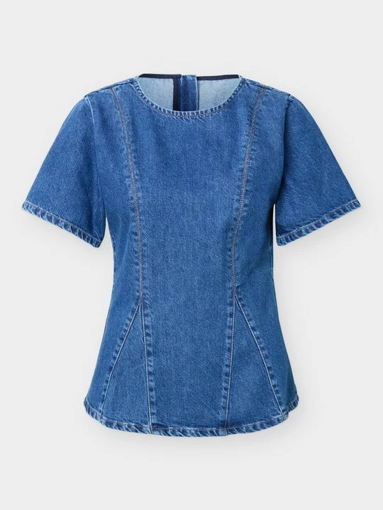 Obrázek produktu Blůza MSCH Copenhagen modrý denim