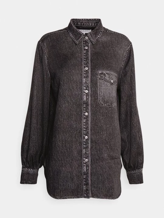 Obrázek produktu Blůza rag & bone šedý denim