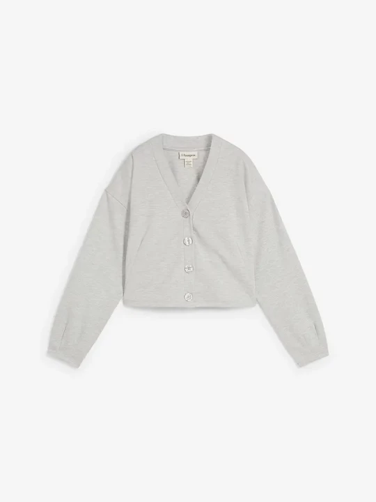 Obrázek produktu Bluza rozpinana z mieszanki wiskozy BonPrix szary
