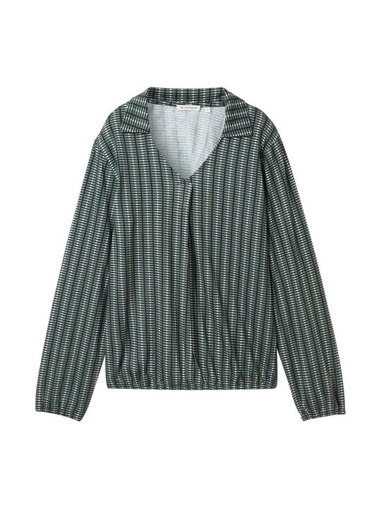 Obrázek produktu Blůza Tom Tailor skvrnitě tmavě modrá