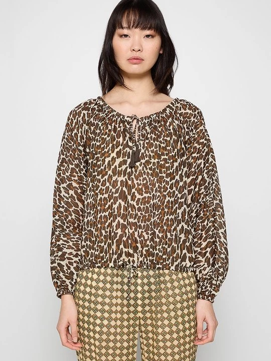 Obrázek produktu Blůza Tory Burch hnědá