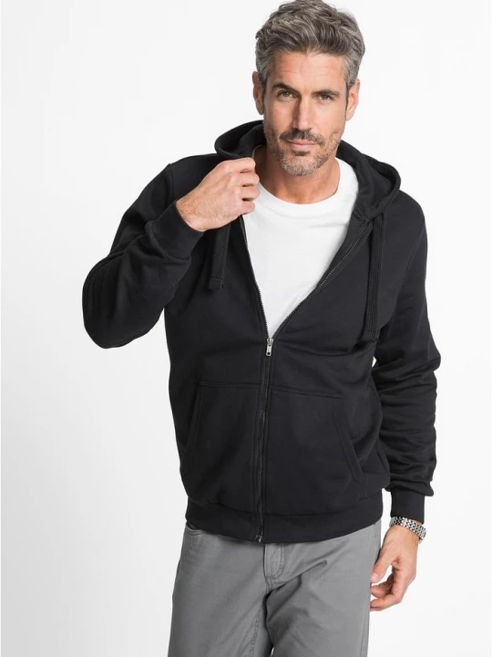 Obrázek produktu Bluza z kapturem, regular fit BonPrix czarny