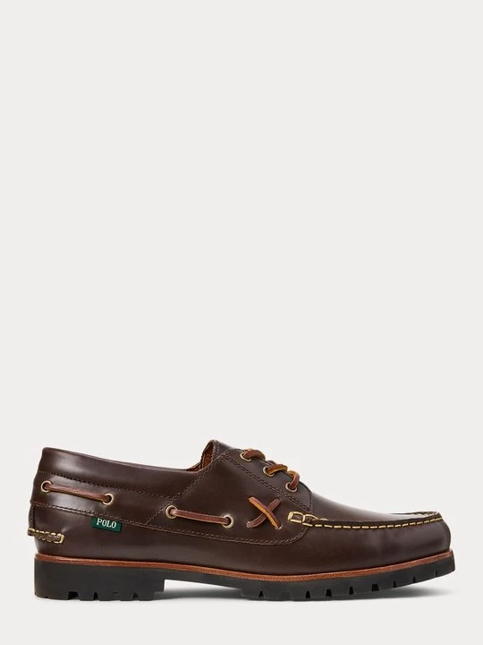 Obrázek produktu Boat shoes Polo Ralph Lauren tmavě hnědá