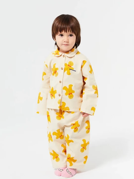 Obrázek produktu Bobo Choses Dětská bavlněná souprava Bobo Choses Gingerbread béžová