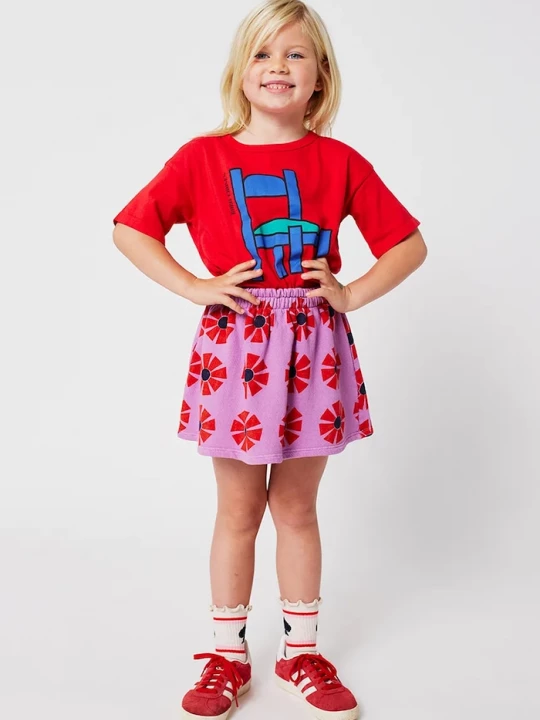 Obrázek produktu Bobo Choses Dětská sukně Bobo Choses Kaleidoscope fialová
