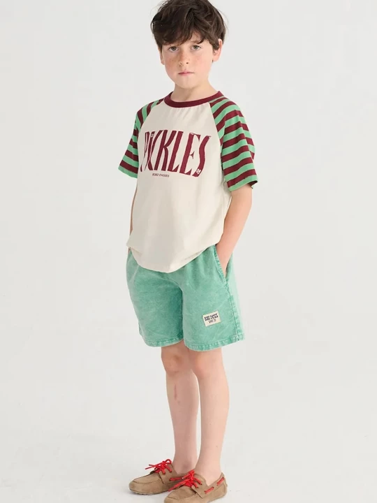 Obrázek produktu Bobo Choses Dětské bavlněné šortky Bobo Choses Bobo Choses Since 09 tyrkysová