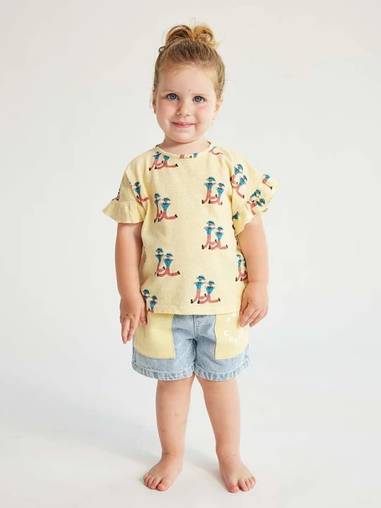 Obrázek produktu Bobo Choses Dětské bavlněné šortky Bobo Choses modrá