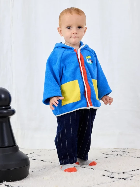 Obrázek produktu Bobo Choses Kojenecká bunda Bobo Choses Choo Choo modrá