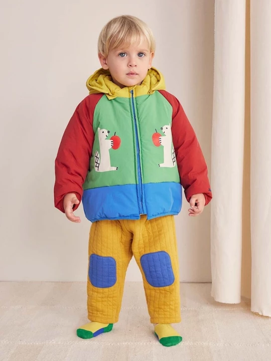Obrázek produktu Bobo Choses Kojenecká bunda Bobo Choses Hungry Squirrel zelená