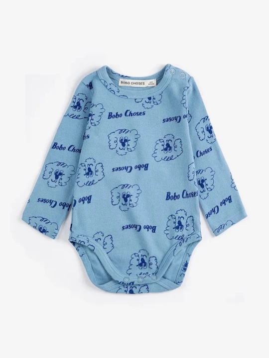 Obrázek produktu Bobo Choses Kojenecké body Bobo Choses Pickles The Dog modrá