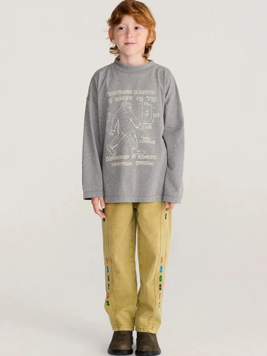 Obrázek produktu Bobo Choses relaxed fit džíny dětské béžová