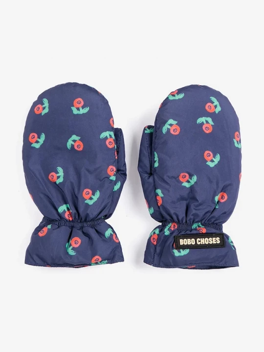 Obrázek produktu Bobo Choses rukavice dětské Stamp Bloom námořnická modř