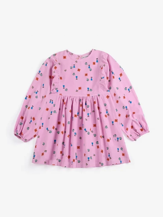 Obrázek produktu Bobo Choses šaty bavlněné Blossom růžová