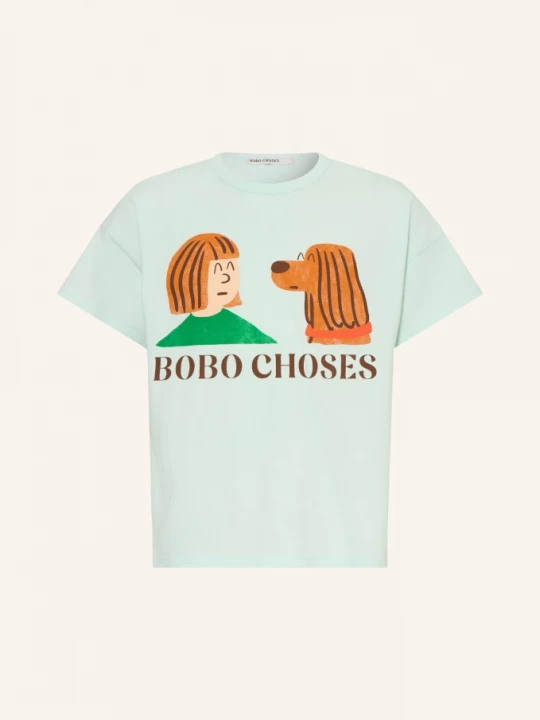 Obrázek produktu Bobo Choses Tričko tmavě modrá / koňaková / zelená
