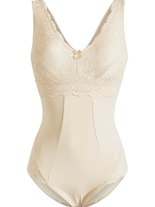 Obrázek produktu Body shape bez fiszbinów, średni stopień modelowania sylwetki BonPrix beżowy