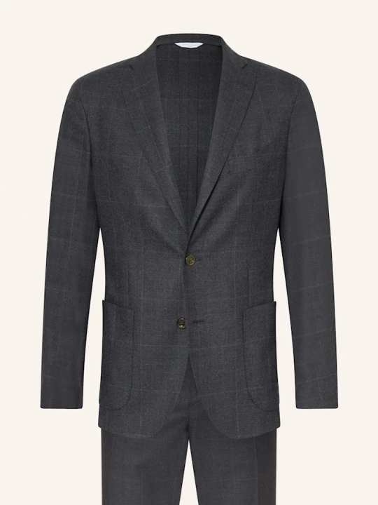 Obrázek produktu Boglioli Oblek Extra Slim Fit tmavě modrá / modrá