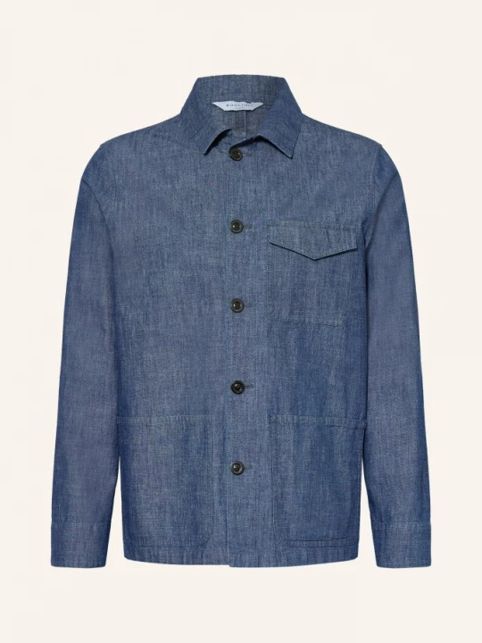Obrázek produktu Boglioli Overshirt V Džínovém Vzhledu tmavě modrá