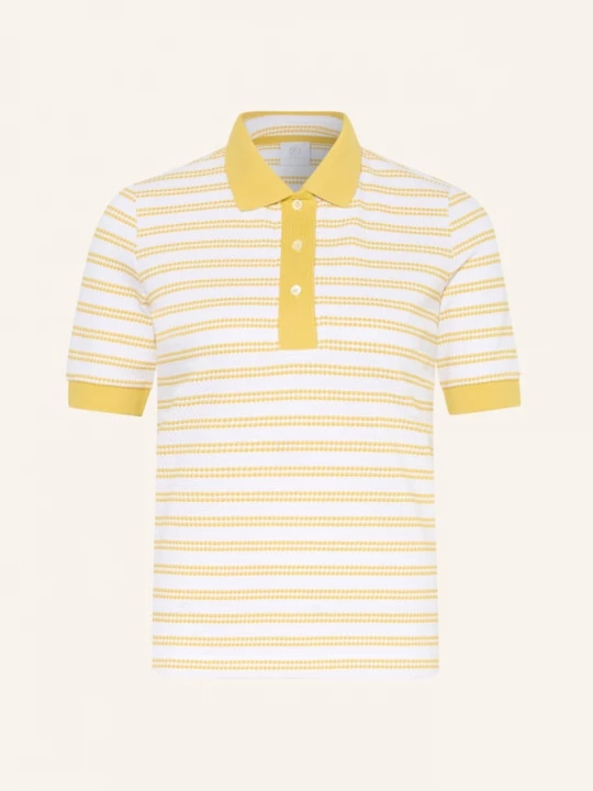 Obrázek produktu Bogner Pletené Polo Tričko žlutá / bílá