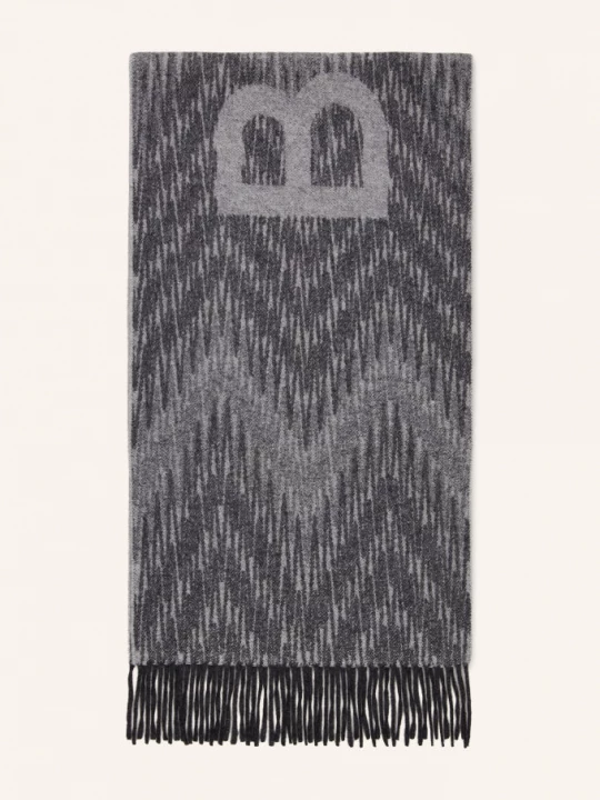 Obrázek produktu Bogner Šála Scarf-1 světle šedá / tmavě šedá
