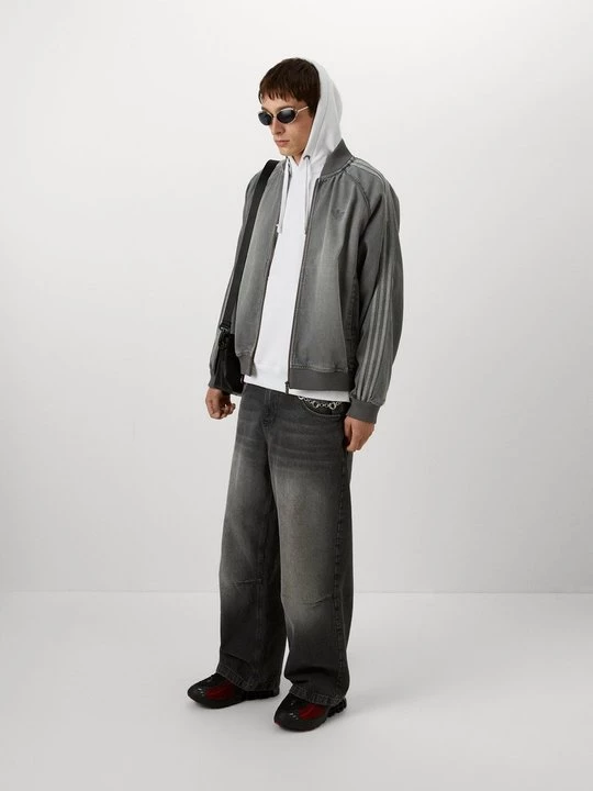 Obrázek produktu Bomber bunda adidas Originals šedý denim