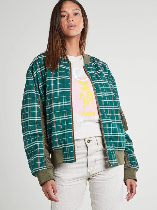Obrázek produktu Bomber bunda Alexander McQueen zelená