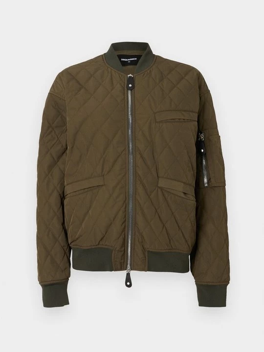Obrázek produktu Bomber bunda Dsquared2 tmavě zelená