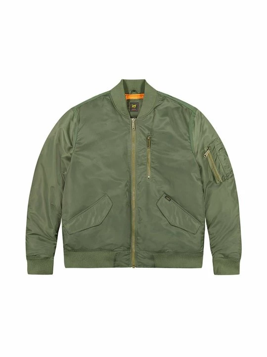 Obrázek produktu Bomber bunda Lee tmavě zelená