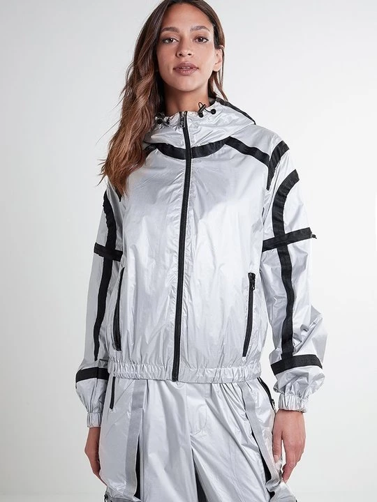 Obrázek produktu Bomber bunda MCM stříbrná barva