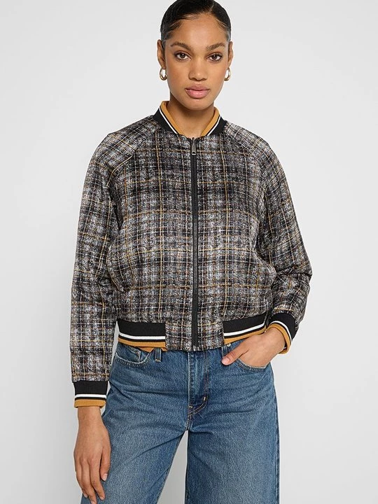 Obrázek produktu Bomber bunda Scotch & Soda skvrnitě černá