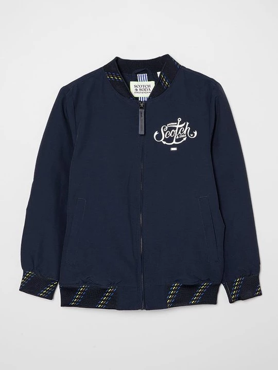 Obrázek produktu Bomber bunda Scotch & Soda tmavě modrá