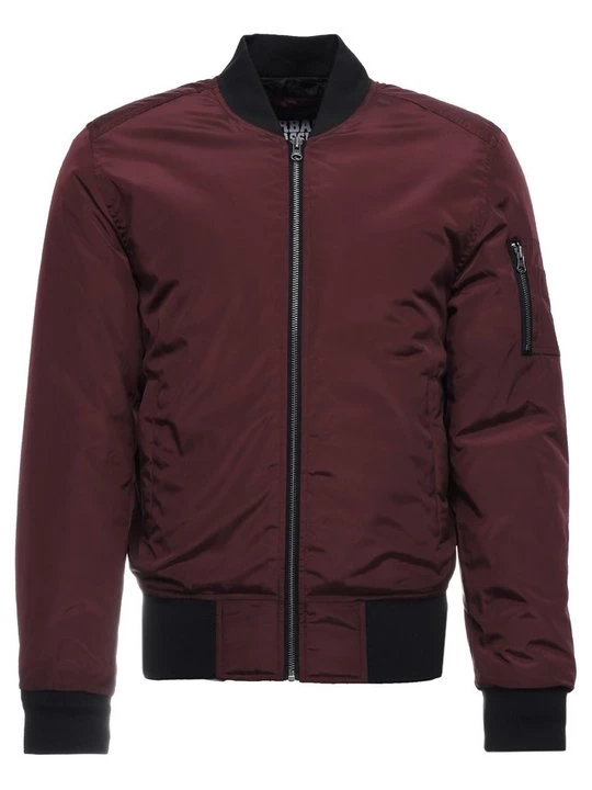 Obrázek produktu Bomber bunda Urban Classics tmavě červená