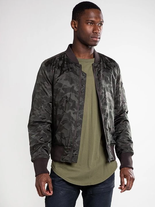 Obrázek produktu Bomber bunda Urban Classics tmavě zelená