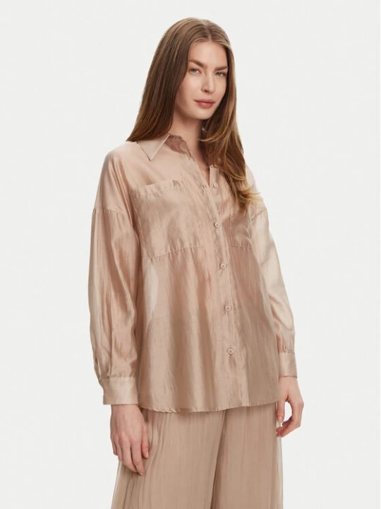 Obrázek produktu Bomboogie Košile SW9007TLYA5 Béžová Relaxed Fit