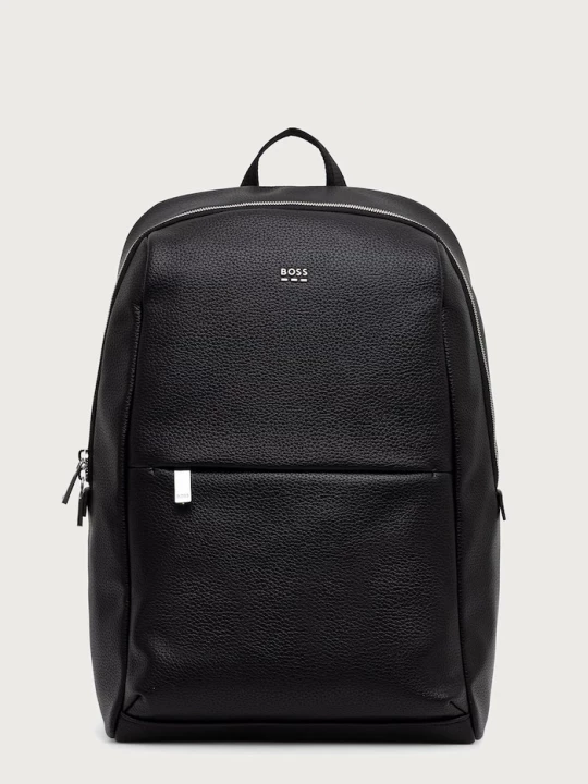 Obrázek produktu BOSS batoh pánský z imitace kůže Ray EVO_Backpack černá