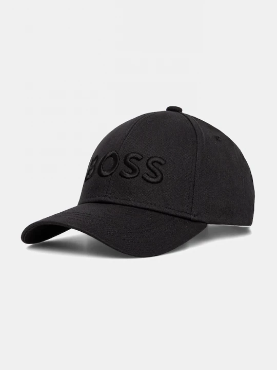 Obrázek produktu BOSS Bavlněná baseballová čepice BOSS Ari-BOSS-E černá