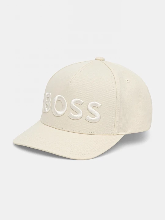 Obrázek produktu BOSS Bavlněná baseballová čepice BOSS Sevile béžová