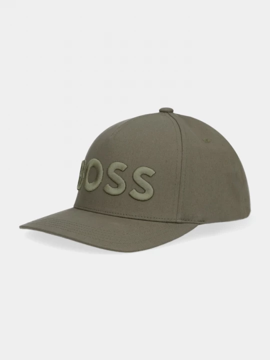 Obrázek produktu BOSS Bavlněná baseballová čepice BOSS Sevile zelená