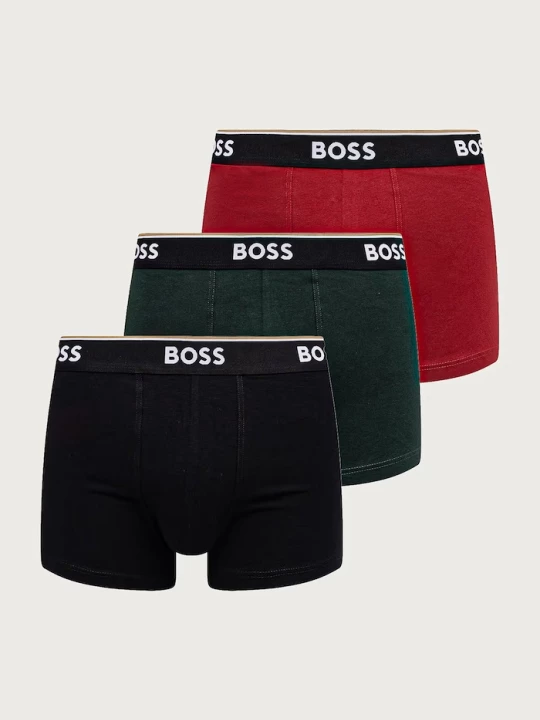 Obrázek produktu BOSS boxerky pánské 3-pack zelená